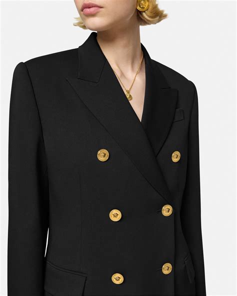 versace white blazer|Versace blazer price.